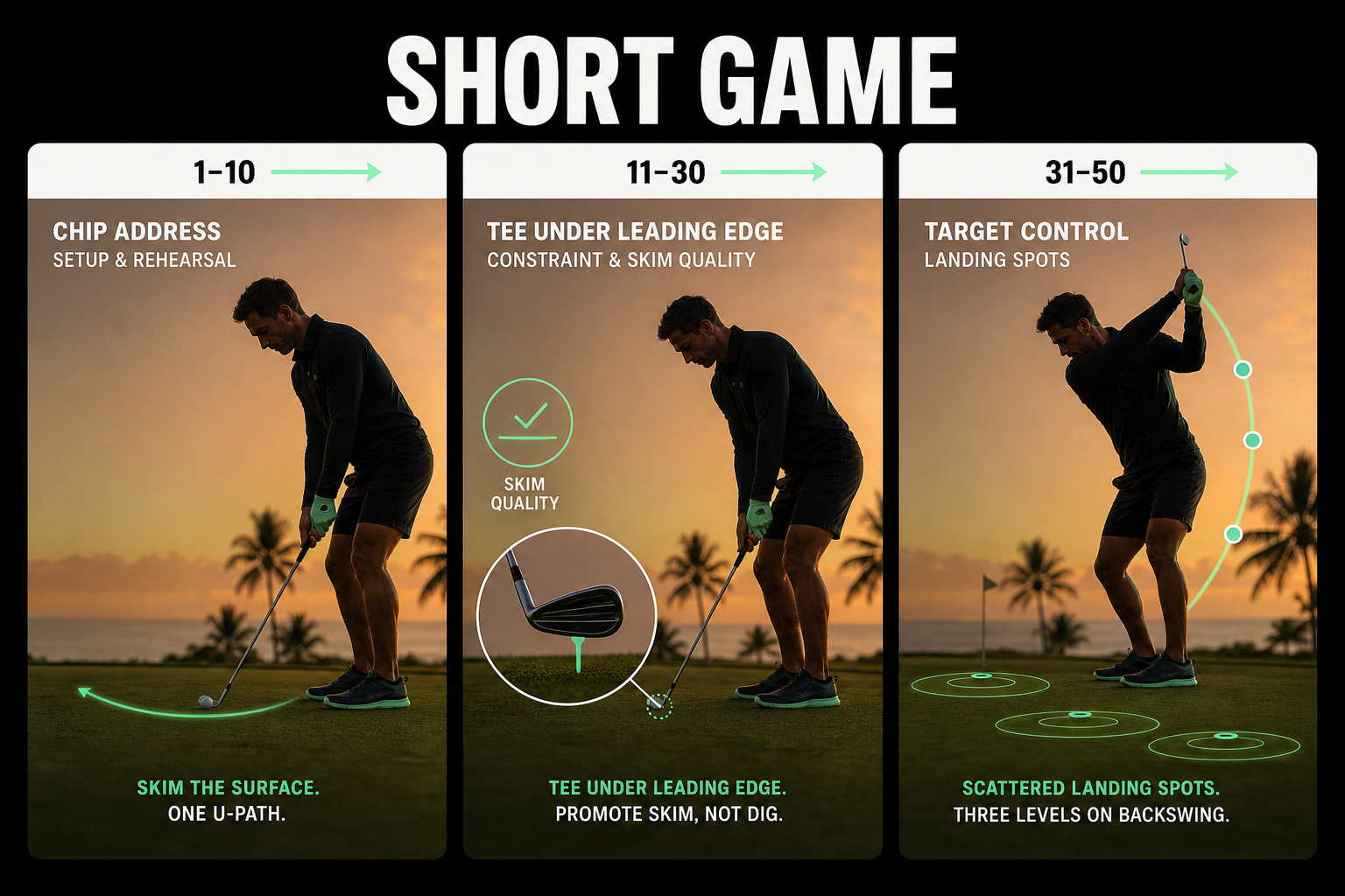 Short Game Practice Map