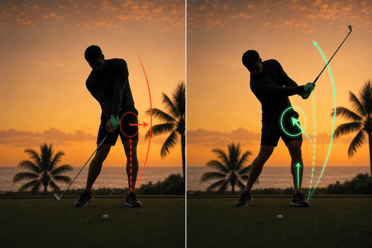 Stuck vs Cleared Lead Hip